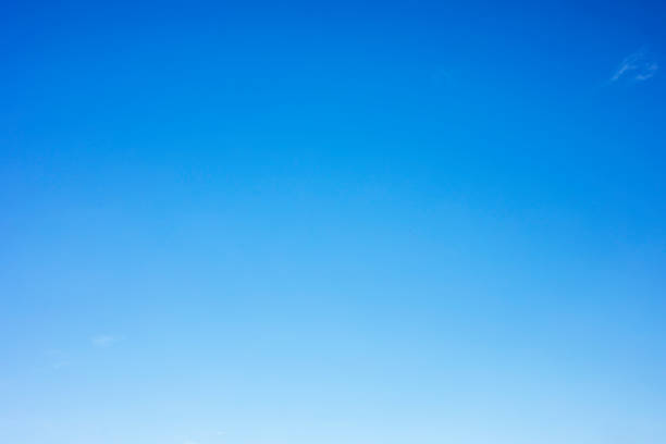 istock Clear blue sky background and empty space for your design, no cloud 1182205856