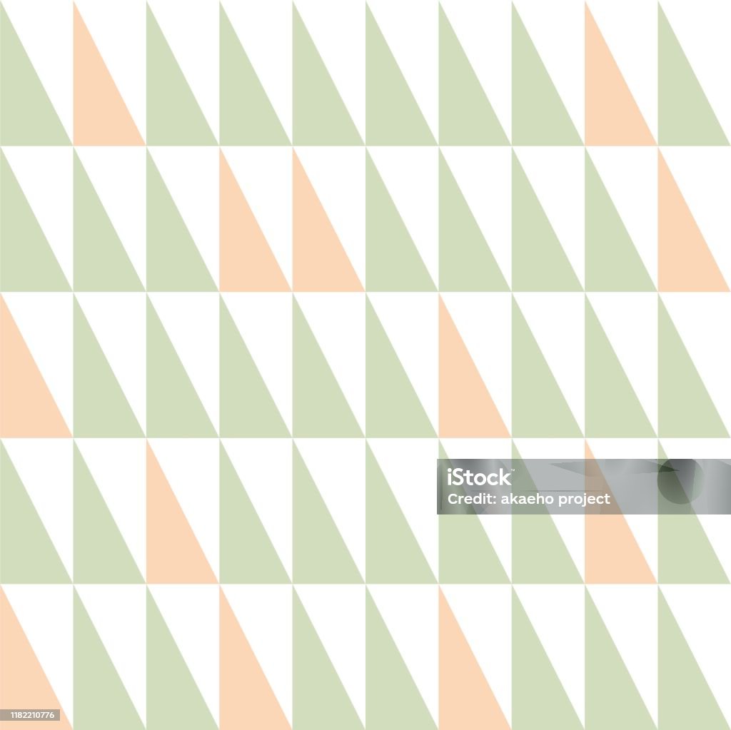 Simple Triangle Pattern Stock Illustration - Download Image Now ...