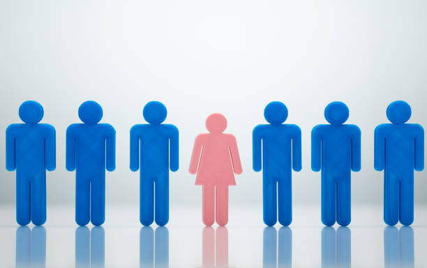 istock Female Surrounded By Male 1182212237