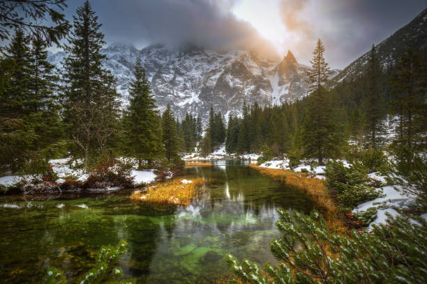 istock Beautiful Tatra mountains view at Fish Creek 1182213623