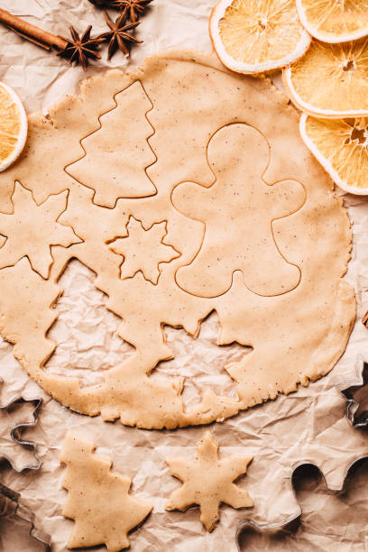 istock christmas gingerbread dough and baking ingredients 1182215021