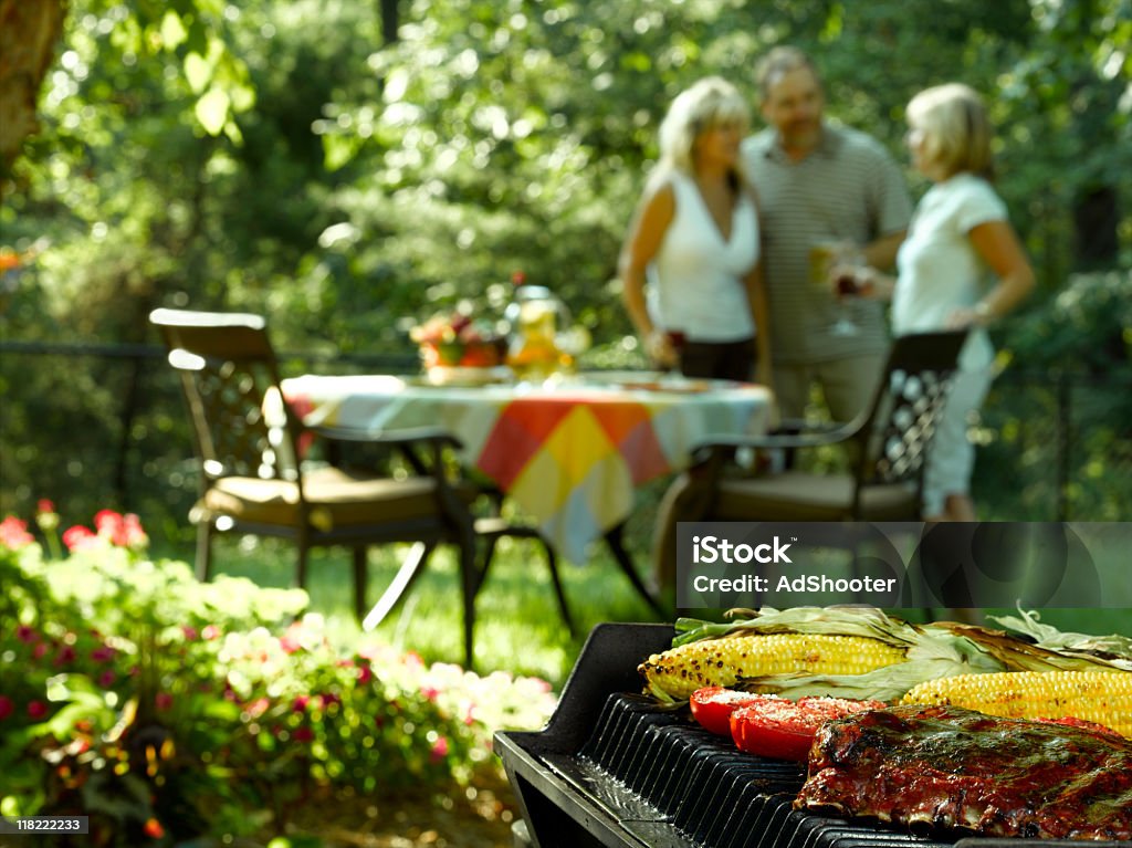 Cook-out  Grilled Stock Photo