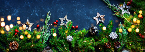 istock Christmas decoration background 1182223499