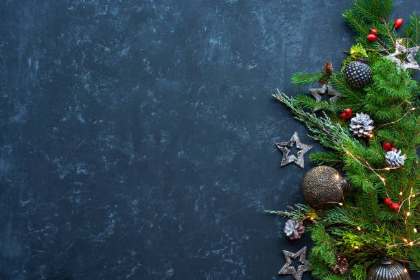 istock Christmas decoration background 1182223500