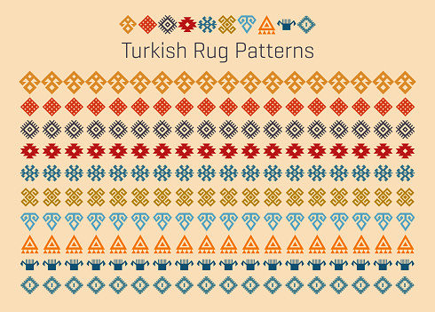 Turkish Rug Pattern and rug colors