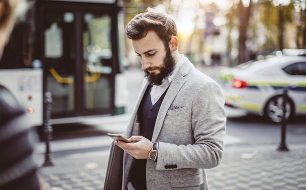 istock Businessman in The City, Using Phone 1182233632
