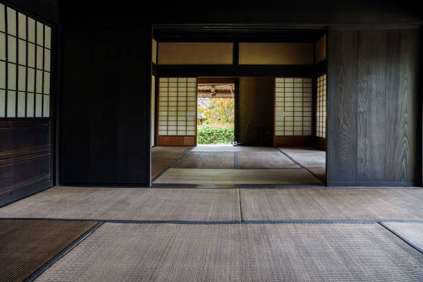 istock Japanese old houses (Japanese old room) 1182233876