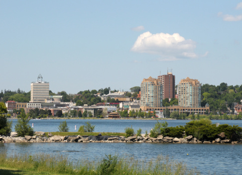 View of the city of Brockville ,Canada