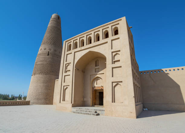 istock The Emin Minaret and Mosque, Turpan. China 1182235163