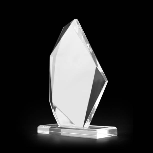 istock crystal blank award isolated on black background 1182239170