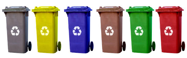 Garbage Container Different Color 580+ Garbage Germany Recycling Separation Stock Photos, Pictures ...
