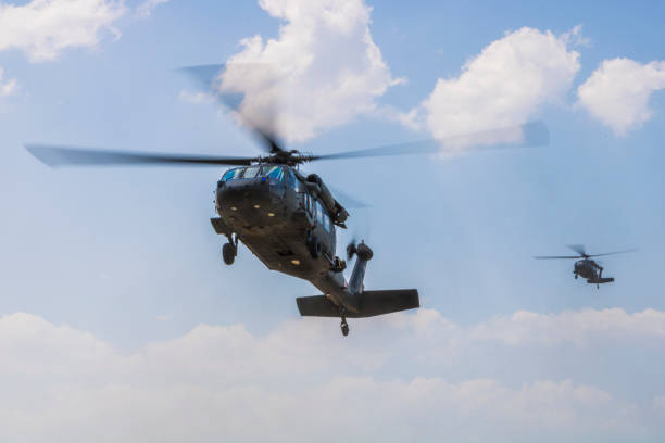 istock Sikorsky UH-60 Black Hawk Military Helicopters 1182254501