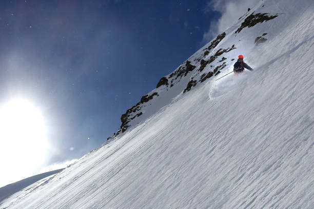 istock Extreme skiing in St. Anton, Austria 1182260810