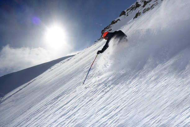istock Extreme skiing in St. Anton, Austria 1182260819