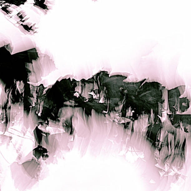 istock Graphic design | Black smoke on white background 1182262306