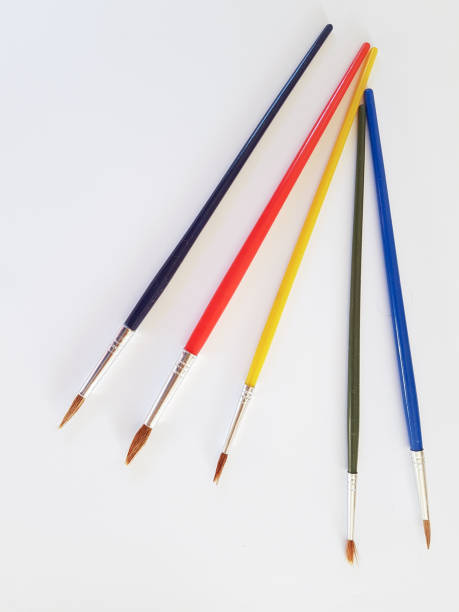 istock paint brushes new isolated in white empty background for your text 1182266841
