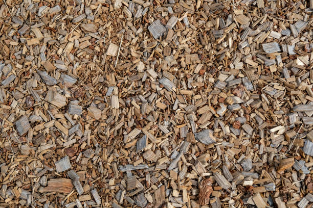 istock Piles of tiny scrap wood background 1182268266