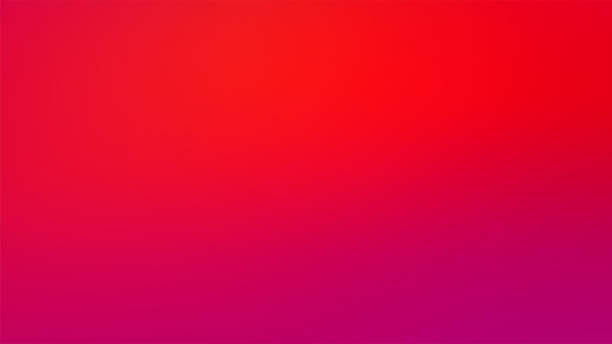 Clear Blurred Background with Red Colors Blend. Clean Defocused Backdrop