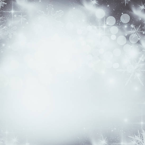 istock abstract Christmas background with lights and stars 1182279963