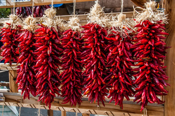 istock Chili Peppers Hanging 1182287152
