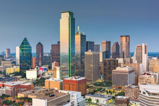 istock Dallas, Texas, USA Skyline at twilight 1182289711