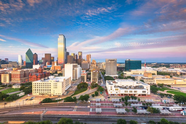 istock Dallas, Texas, USA Skyline at twilight 1182291366