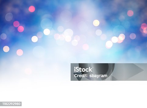 istock Blue Bokeh Lights Abstract Background 1182292980