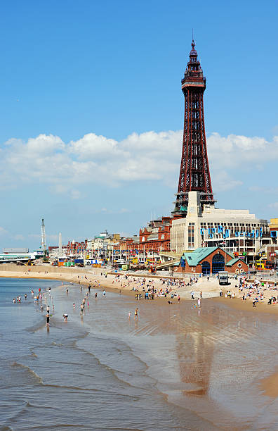 할튼 타워 - blackpool tower 뉴스 사진 이미지