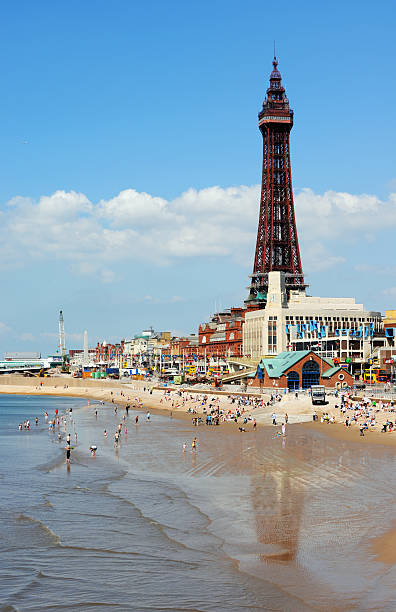 Blackpool Tower  Blackpool Tower stock pictures, royalty-free photos & images