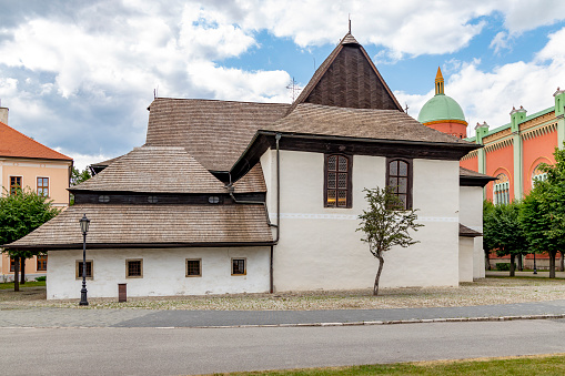 UNESCO monument - Kezmarok - Church of the Holy Trinity, Slovakia