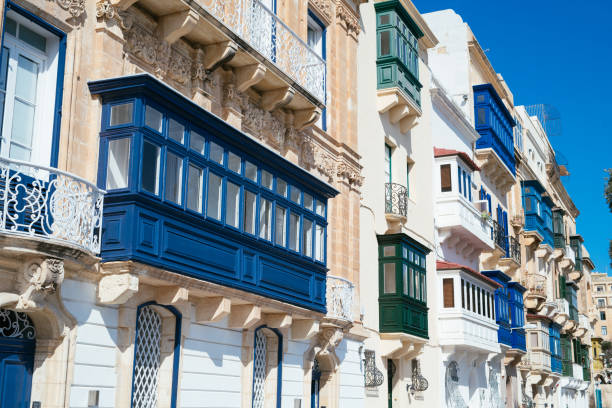 istock Balcony on house in Malta 1182303858