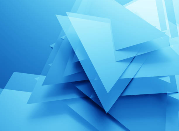Abstract polygonal blue background Abstract polygonal blue background diamond shaped photos stock pictures, royalty-free photos & images