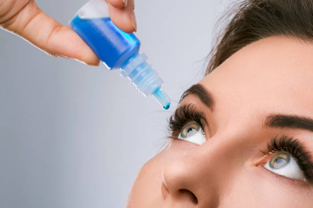 istock Woman and eye drops 1182318251