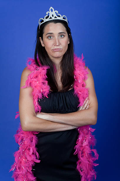 istock unamused bachelorette in tiara and feather boa (XL) 118232022