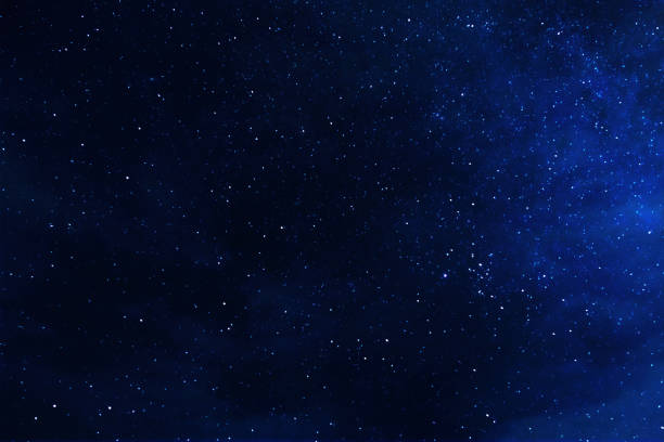 istock Beautiful night sky with a stars 1182336778