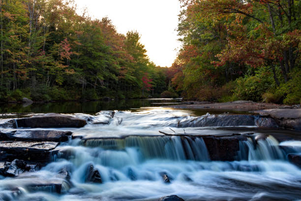 istock Dusk on the Mousam River 1182339674
