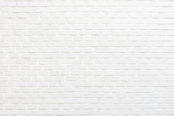 istock White brick wall texture background with stained old stucco light gray and aged painted cement block for room interior rustic vintage wallpaper decoration 1182341277
