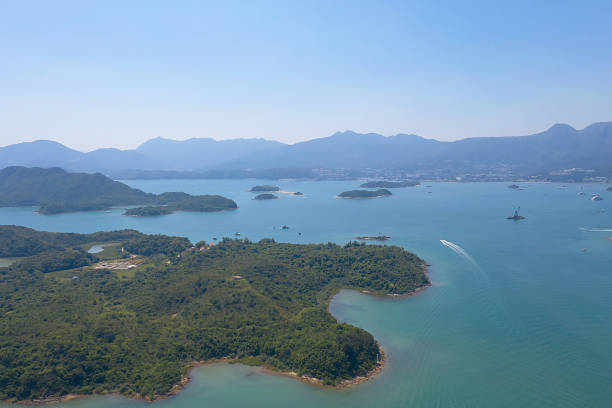 istock top view of Kau Sai Chau Public Golf Course 1182343700