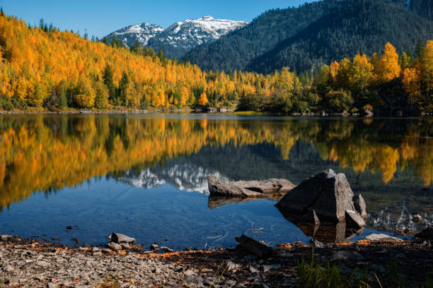 istock The beginning of autumn in mountains range Khamar-Daban 1182351846