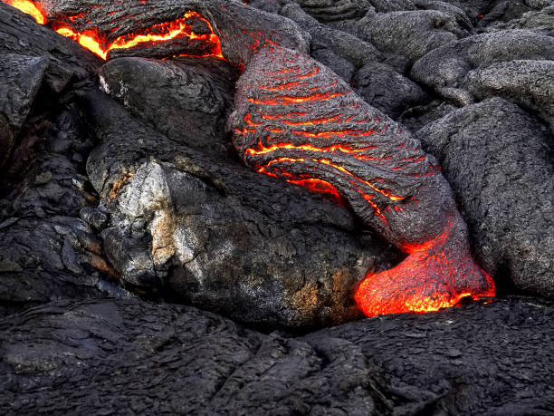 istock close up of a surface lava flow in hawaii 1182356651