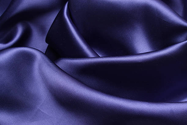 Blue Satin stock photo