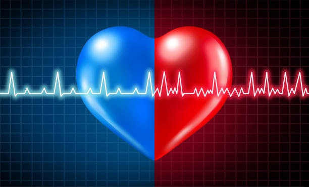 condición médica de fibrilación auricular - fibrillation fotografías e imágenes de stock