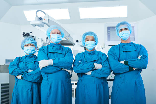 istock Proud of being surgeons 1182369963