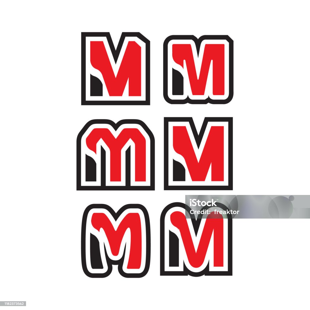 Creative M Vector Creative M Letter Logo Design Vector Graphic Concept Illustrations ...