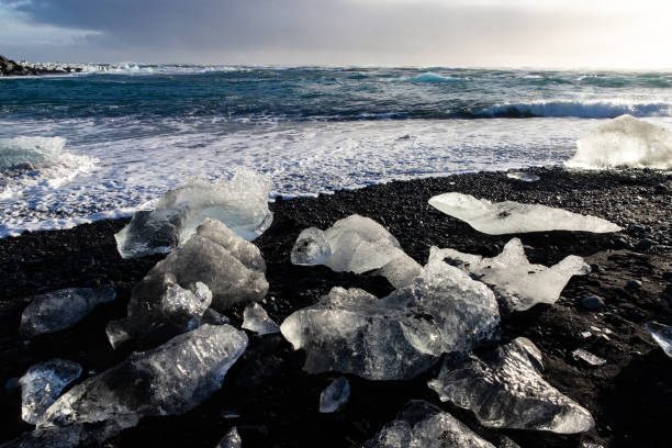 istock Diamond Beach, Iceland, February 2019 1182378576