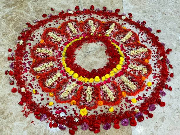 istock Diwali Floral display, Chennai, India 1182379283
