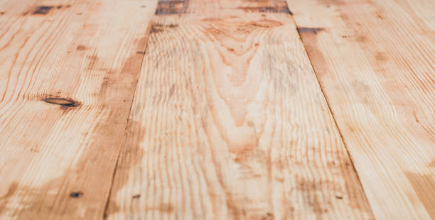 istock Wooden pine background, old advertising table, 1182379393