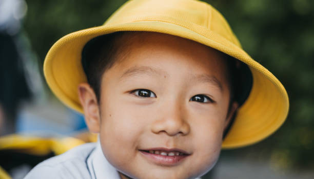 Portrait of a real kid