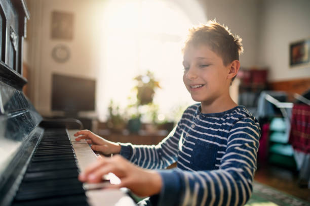 Little boy enjoying playing together