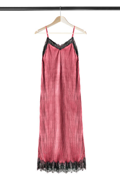 istock Nightdress on hanger isolated 1182388931